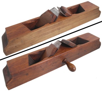 Unmarked: Extra Clean Wooden Shoot Board Planes
