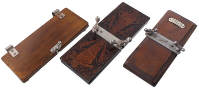 Assorted Makers: Three English Tie Presses