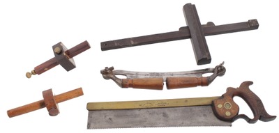 Assorted Makers: Gentleman's Lot Of Woodworking Tools
