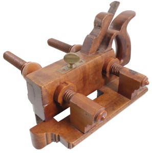 Bensen & Crannell, Albany (New York): Handled Beech Plow Plane