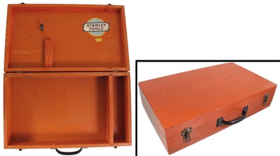 Stanley Rule & Level, No. 903: Oak Hinge Top Tool Chest