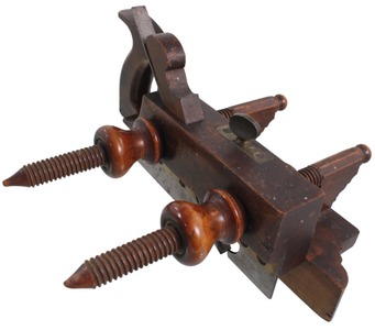 D.R. Barton & Company, Rochester, New York: Handled Beech Plow Plane