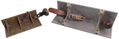 Unmarked: Two Shop Made Core Box Plane