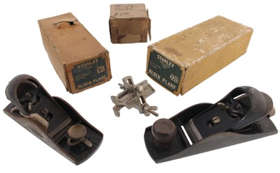 Stanley Rule & Level: Three Original Box Woodworking Tools