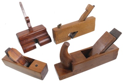 Assorted Makers: Four Exotic Wood Woodworking Plane