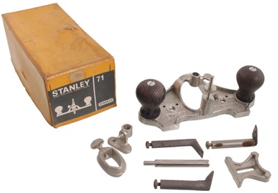 Stanley Tools, Sheffield, England, No. 71: Extra Clean Router Plane