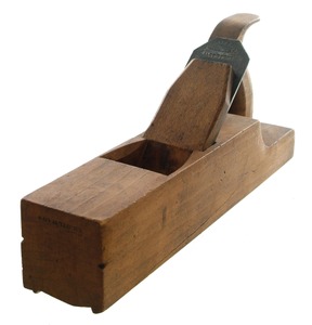 I.D. Gilman: Handled Quirk Ovolo Complx Molding Plane