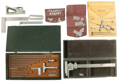 Assorted Makers: Lot Of Extra Clean Machinists' Tools