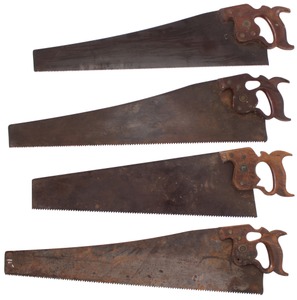 Henry Disston & Sons, Philadelphia, Pennsylvania: Four Clean And Usabl Saws