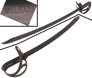 Military Saddlery Company, Milwaukee, Wisconsin: Rare "Milsco" Dutch "Klewang" Sword