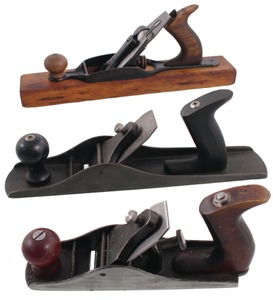 Goodall Tool Company, Philadelphia,  Pennsylvania: Three "Goodall" Bran Woodworking Plane
