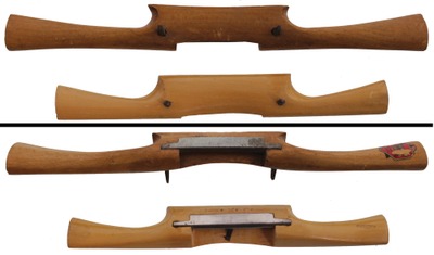 Assorted Makers: Two Extra Clean Wooden Spoke Shaves