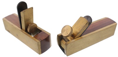 Unmarked: Two Later Miniature Woodworking Planes