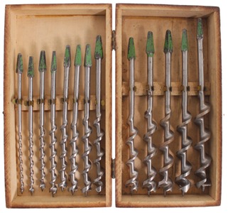 Greenlee Tool Company, Rockford, Illinois: Full Set Of 13 Auger Bits