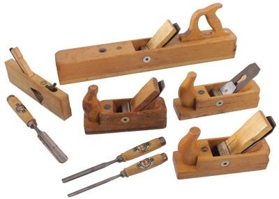 E.C. Emmerich, Remscheid, Germany: Lot Oe Clean German Woodworking Tools