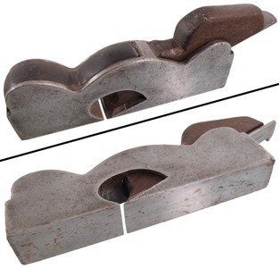 Unmarked: 1 1/4" Width Cast Iron Shoulder Plane