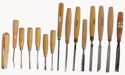 Assorted Makers: Lot Of Extra Clean Carving Tools
