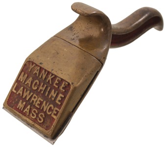 Yankee Machine Company, Lawrence, Massachusetts: Unus. Cast Bronze Handled Scraper