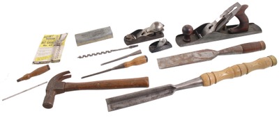 Assorted Makers: Lot Of Clean & Usabl Woodworking Tools