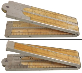 E.A. Stearns & Company, No. 53 B: One Foot, Four Fold Folding Rule