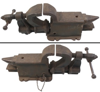 Unmarked: Clean & Compete Comb. AnvilBench Vise