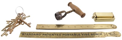 Unmarked: Early Brass Items Opportunity Lot