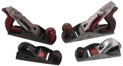 Stanley Rule & Level: Four Later Type Woodworking Planes