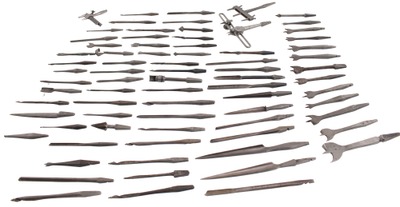 Assorted Makers: Lot Of Early Type Auger Bits