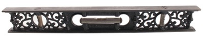 M.W. Robinson, Brooklyn, New York, No. 8: Cast Iron Plumb & Level