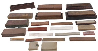 Assorted Makers: Lot Of Clean And Usa Sharpening Stones