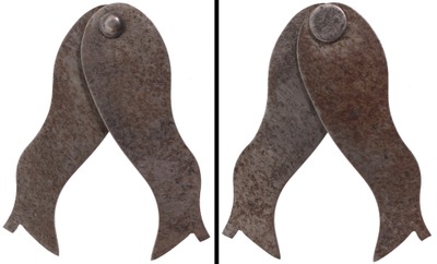 Unmarked: Unus. Small Size "Ladyleg" Caliper