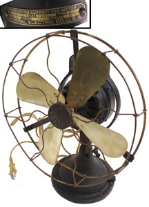 General Electric Corporation, Schenectady, New York, No. A.0: Extra Clean 12" Blade Rotating Fan