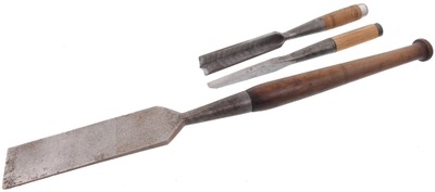 Assorted Makers: Three Timber Framing Edge Tools