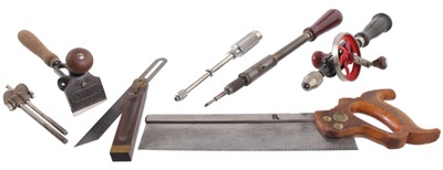 Assorted Makers: Lot Of Clean & Usabl Woodworking Tools