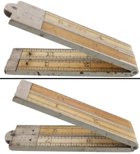 E.A. Stearns & Company, No. 52 B: One Foot, Four Fold Folding Rule
