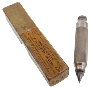 Goodell-Pratt Company, Greenfield, Massachusetts, No. 539: Rare 8 Oz. Engineers Plumb Bob