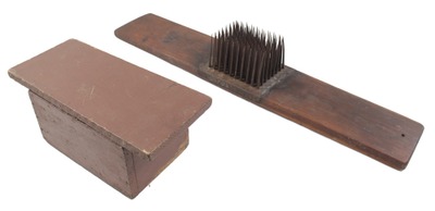 Unmarked: Early Flax Combing "Hetchel"