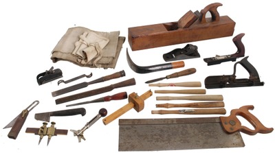Assorted Makers: Lot Of Clean & Usabl Woodworking Tools