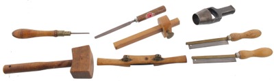 Assorted Makers: Lot Of Clean & Usabl Woodworking Tools