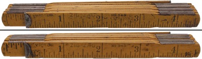 Stanley Rule & Level, No. 343: Victor Zig Zag Folding Rule