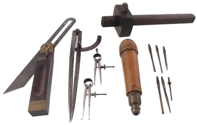 Assorted Makers: Lot Of Assorted Woodworking Tools