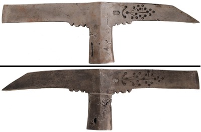 Unmarked: Classic 18th Century Chisel Axe