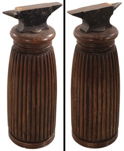 Unmarked: Early Dbl. Horn Jeweler's Anvil