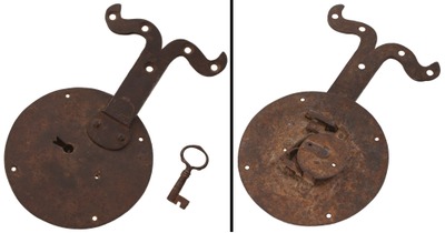 Unmarked: Early 19th C. Door Lock