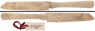 Unmarked: Early Whalebone Knife