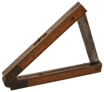 Stephens & Company, Riverton, Connecticut, No. 36: Level/Inclinometer Folding Rule