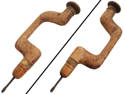 Unmarked: Spectacular Burl Body Bit Brace
