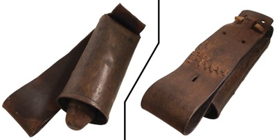 Unmarked: Massive Brass Body Cow Bell