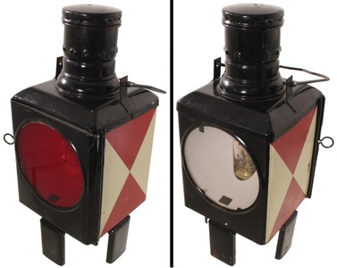 Unmarked: Extra Clean German R.R. Caboose Lantern