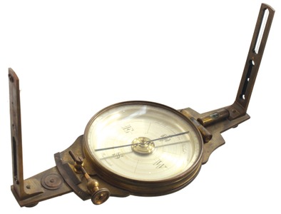 James W. Queen & Company,  Philadelphia, Pennsylvania: Surveyor's Prec Vernier Compass